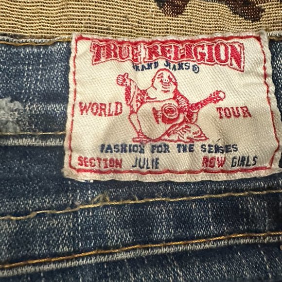 Excellent condition girls sz 8 True Religion Julie jeans - Picture 4 of 5